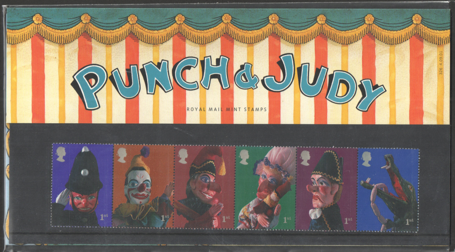 (image for) 2001 Punch & Judy Royal Mail Presentation Pack 326